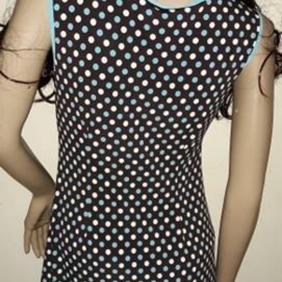 Studio I Polka dot dress Size 4p - Picture 6 of 10